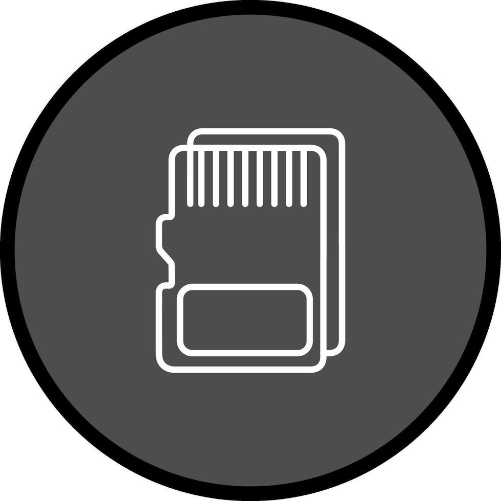 SD Card Vector Icon