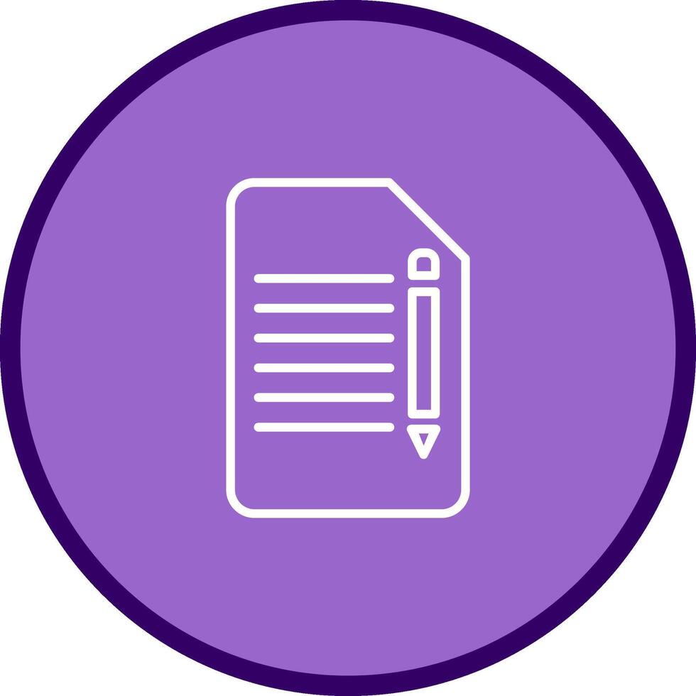 Edit Document Vector Icon