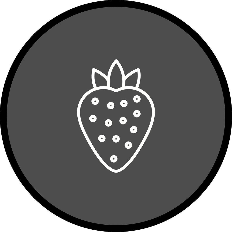 Strawberry Vector Icon