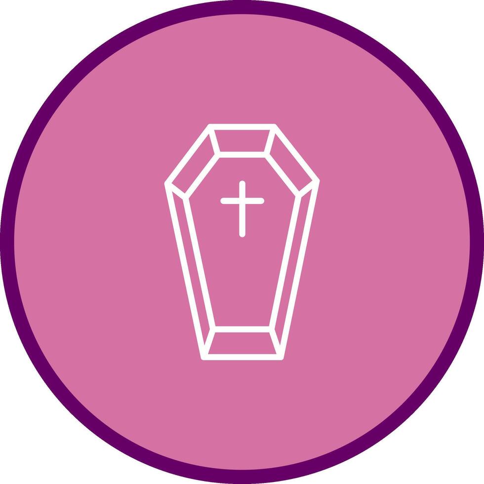 Coffin Vector Icon