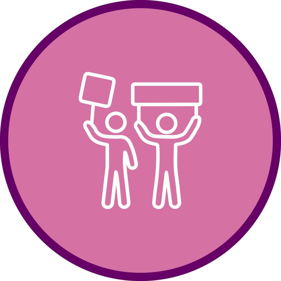 Protester Vector Icon