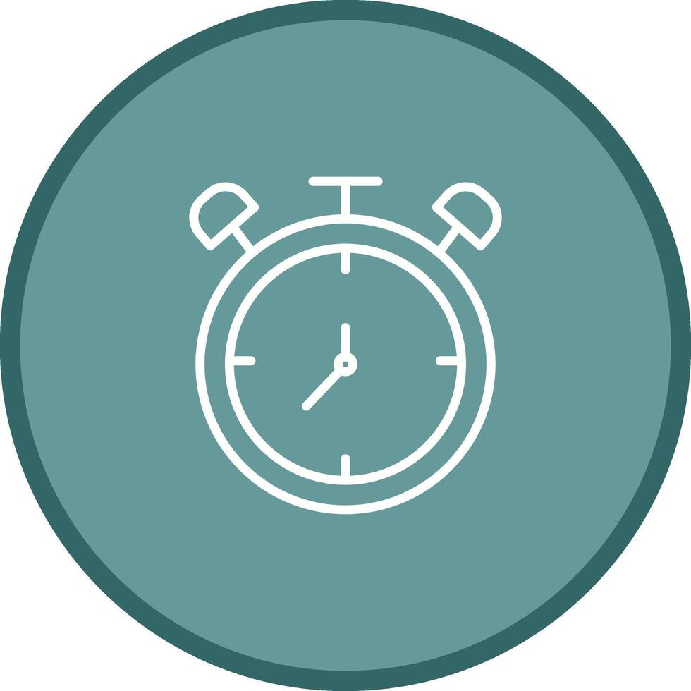 icono de vector de reloj grande