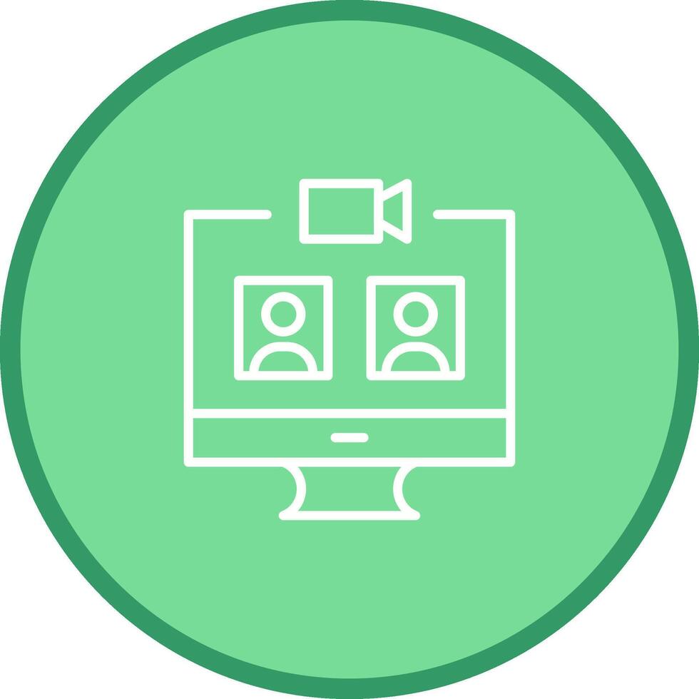 Video Call Vector Icon