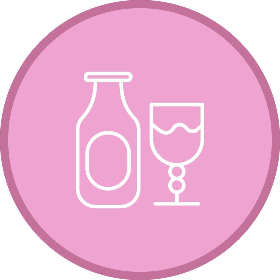 icono de vector de vino