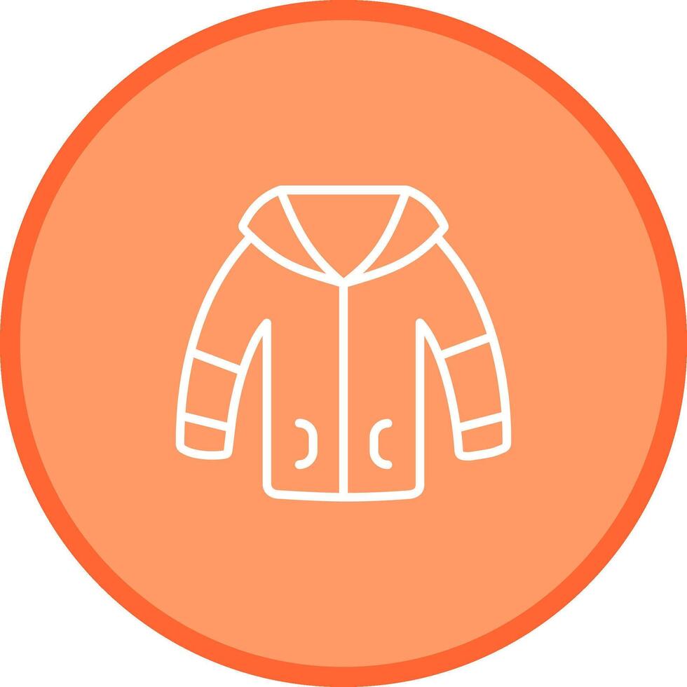 Winter Jacket Vector Icon