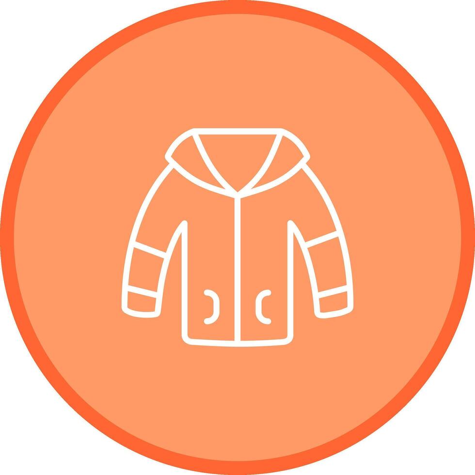 Winter Jacket Vector Icon