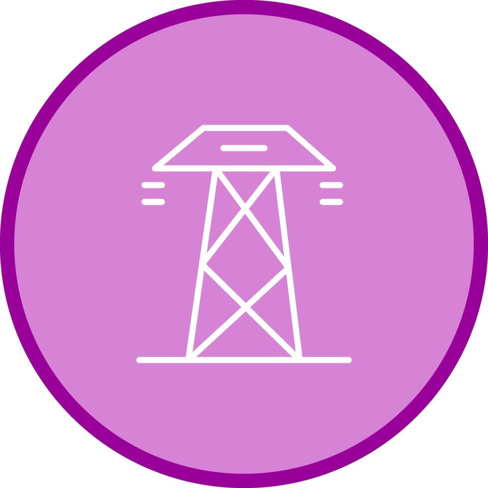 Power Line Vector Icon