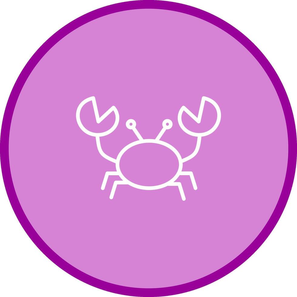 Crab Vector Icon