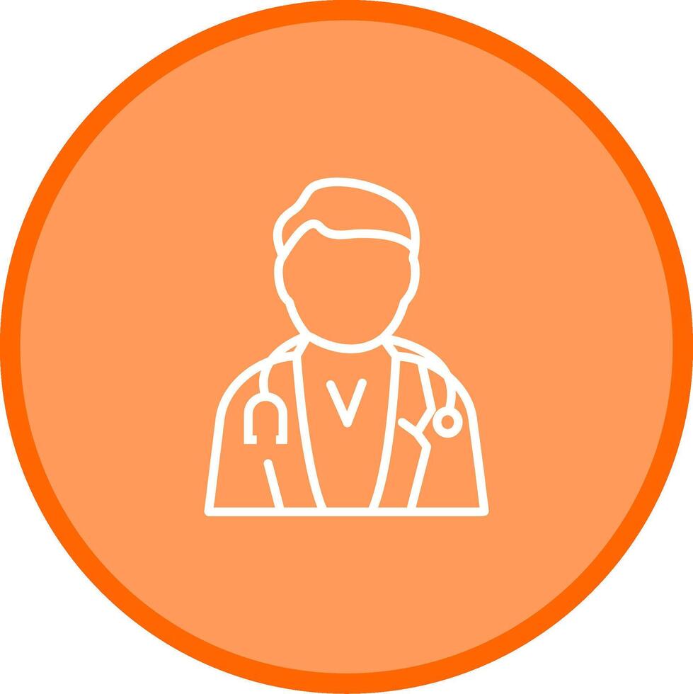 Male Doctor Vector Icon