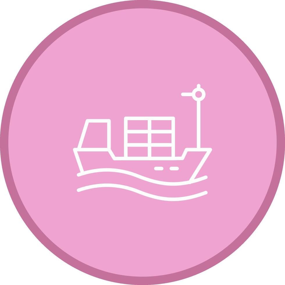 Cargo Ship I Vector Icon