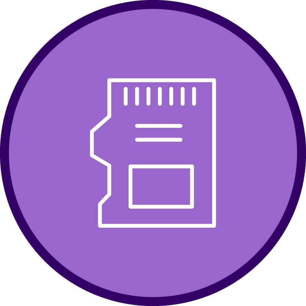 SD Card Vector Icon