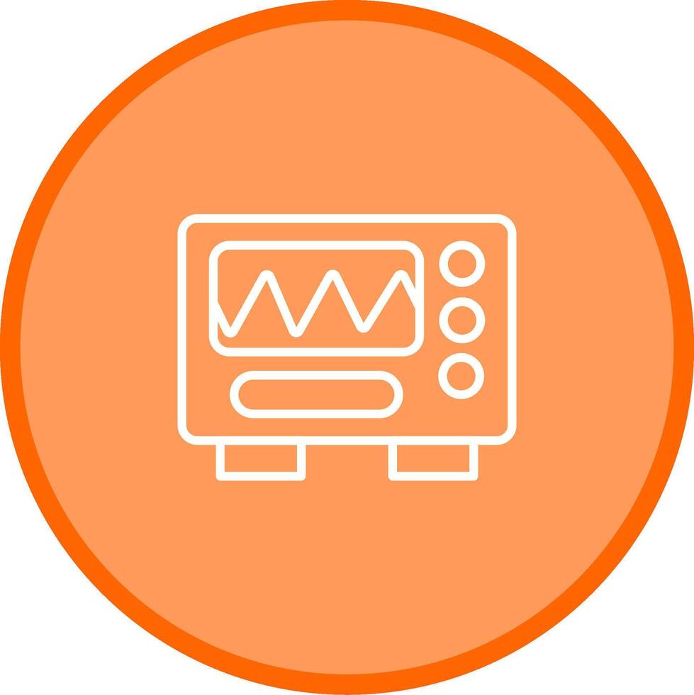 Oscilloscope Vector Icon