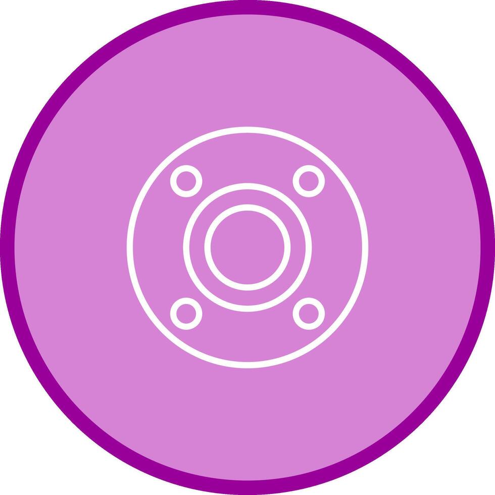 Flange Vector Icon