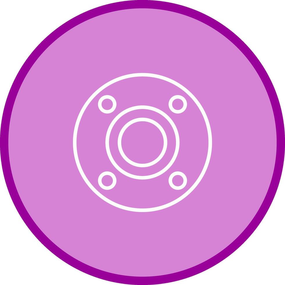 Flange Vector Icon