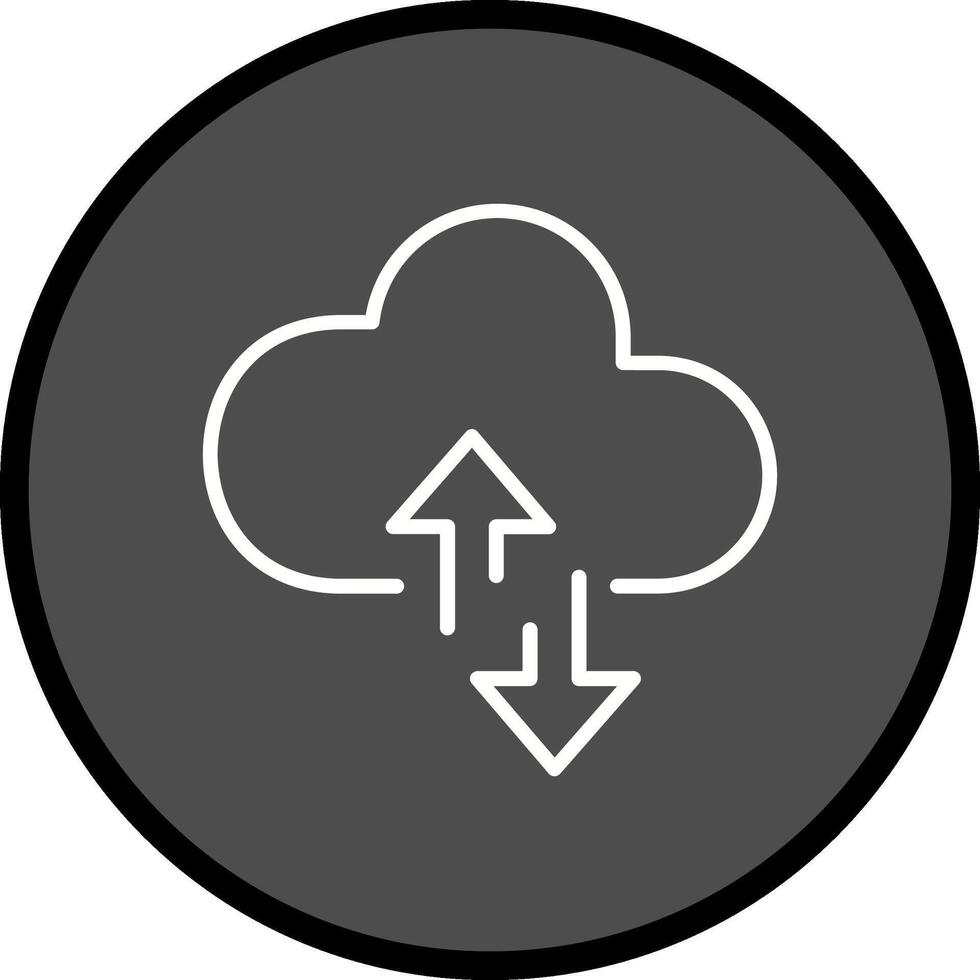 Cloud Computing Vector Icon