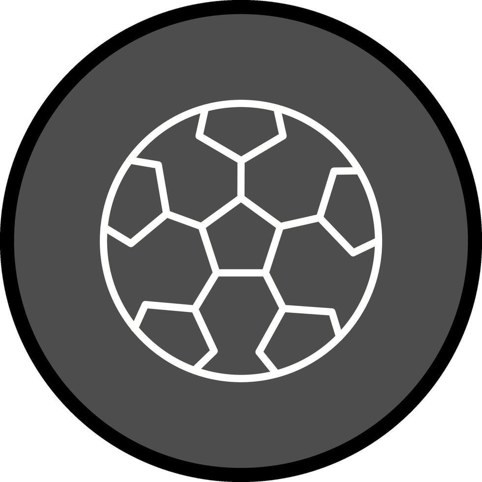 icono de vector de fútbol