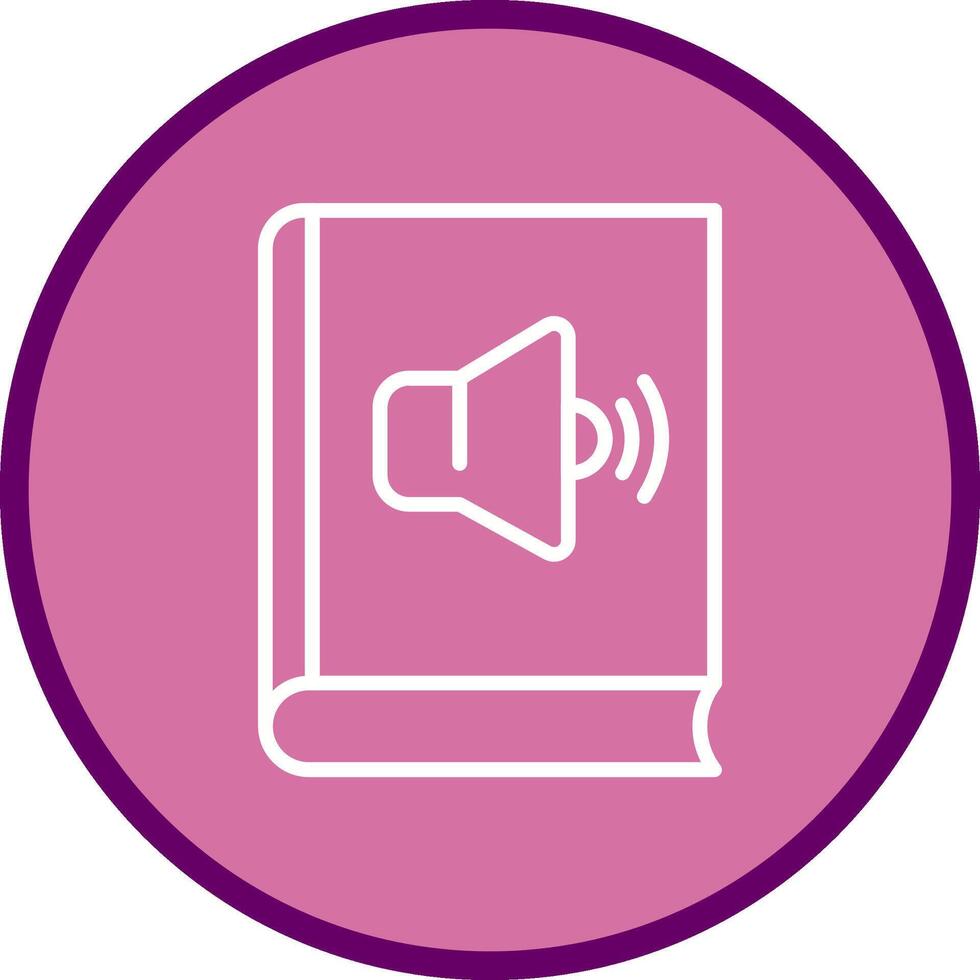Audio Book Vector Icon