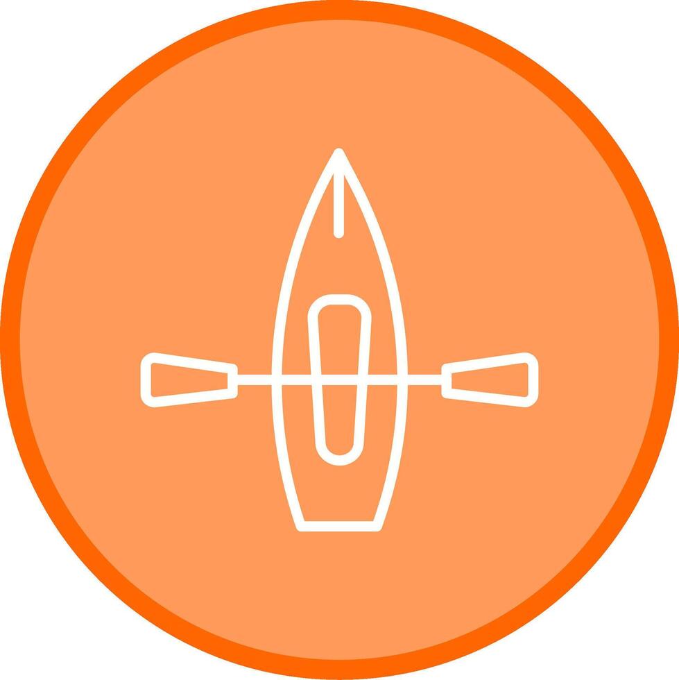 Kayak Vector Icon