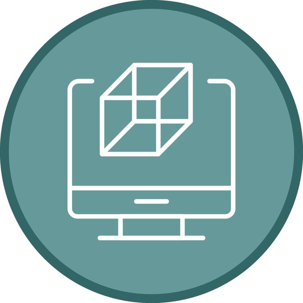 Cube Vector Icon