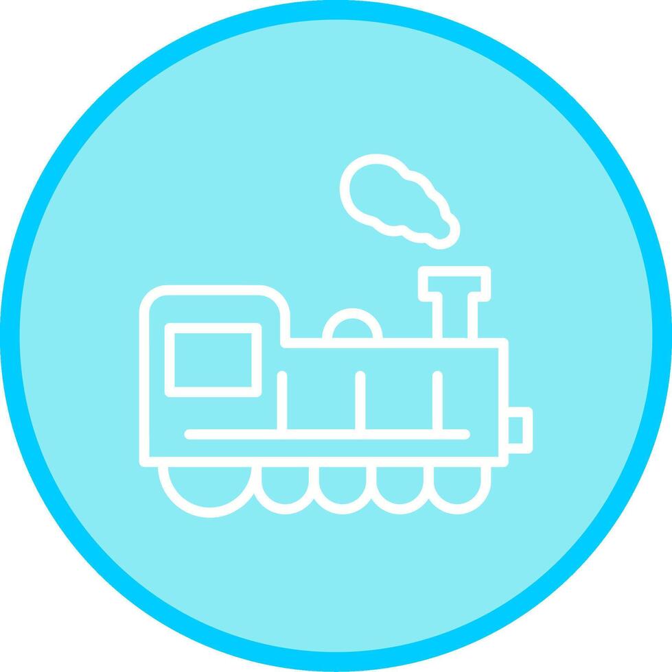 icono de vector de tren