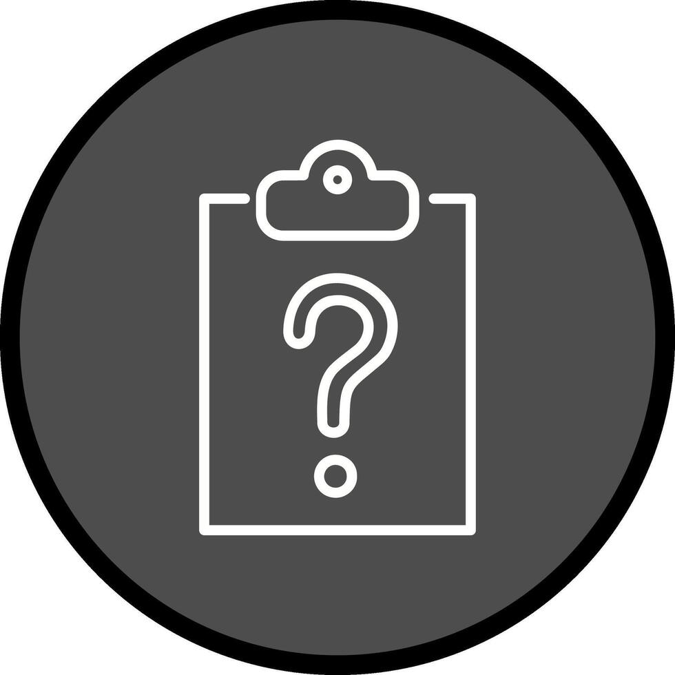 Question Vector Icon