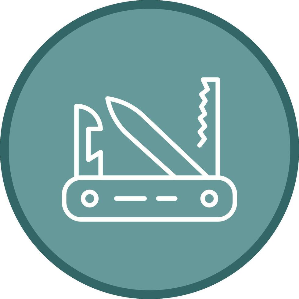 Swiss Army Knife Vector Icon