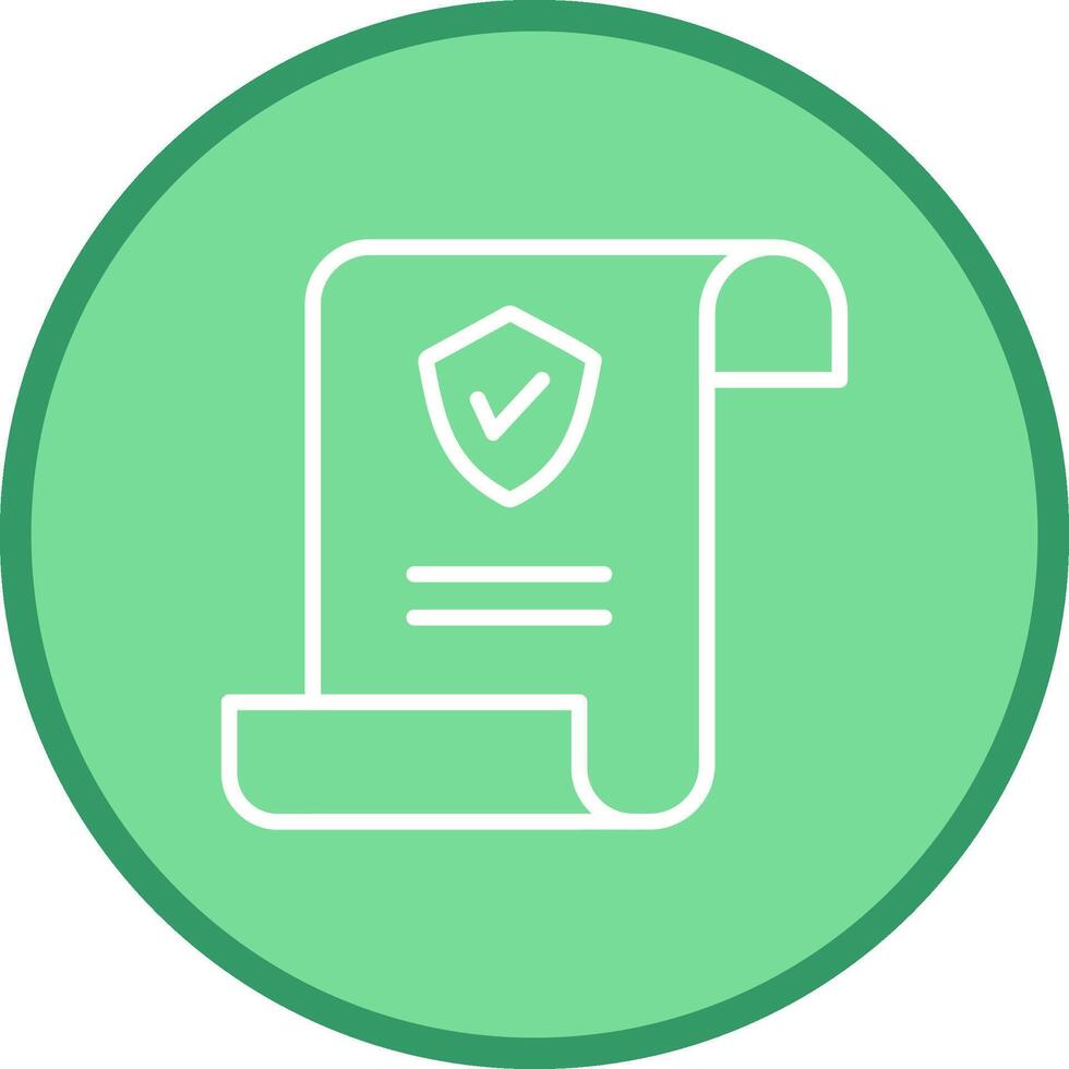 Insurance Policy Vector Icon
