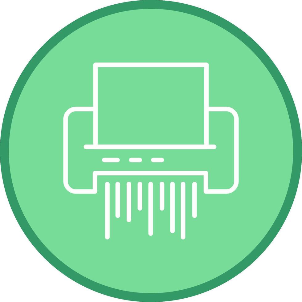 Paper Shredder Vector Icon