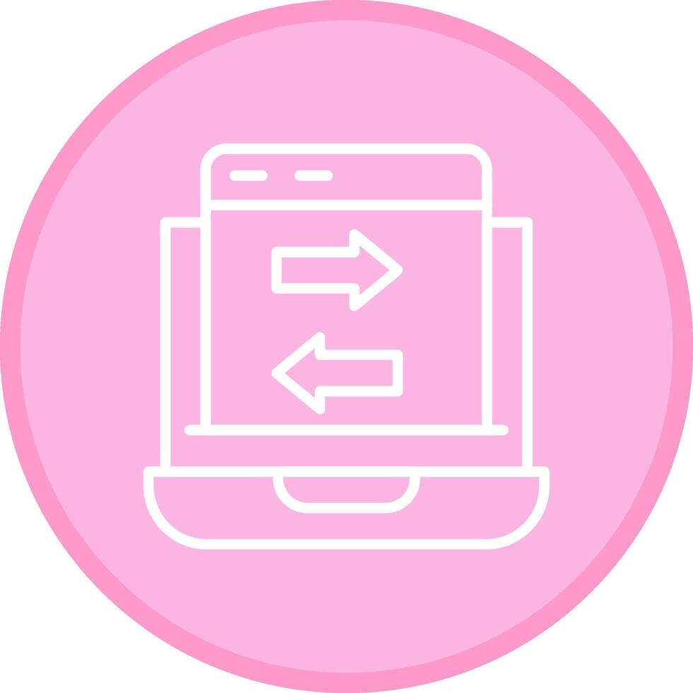Data Transfer Vector Icon
