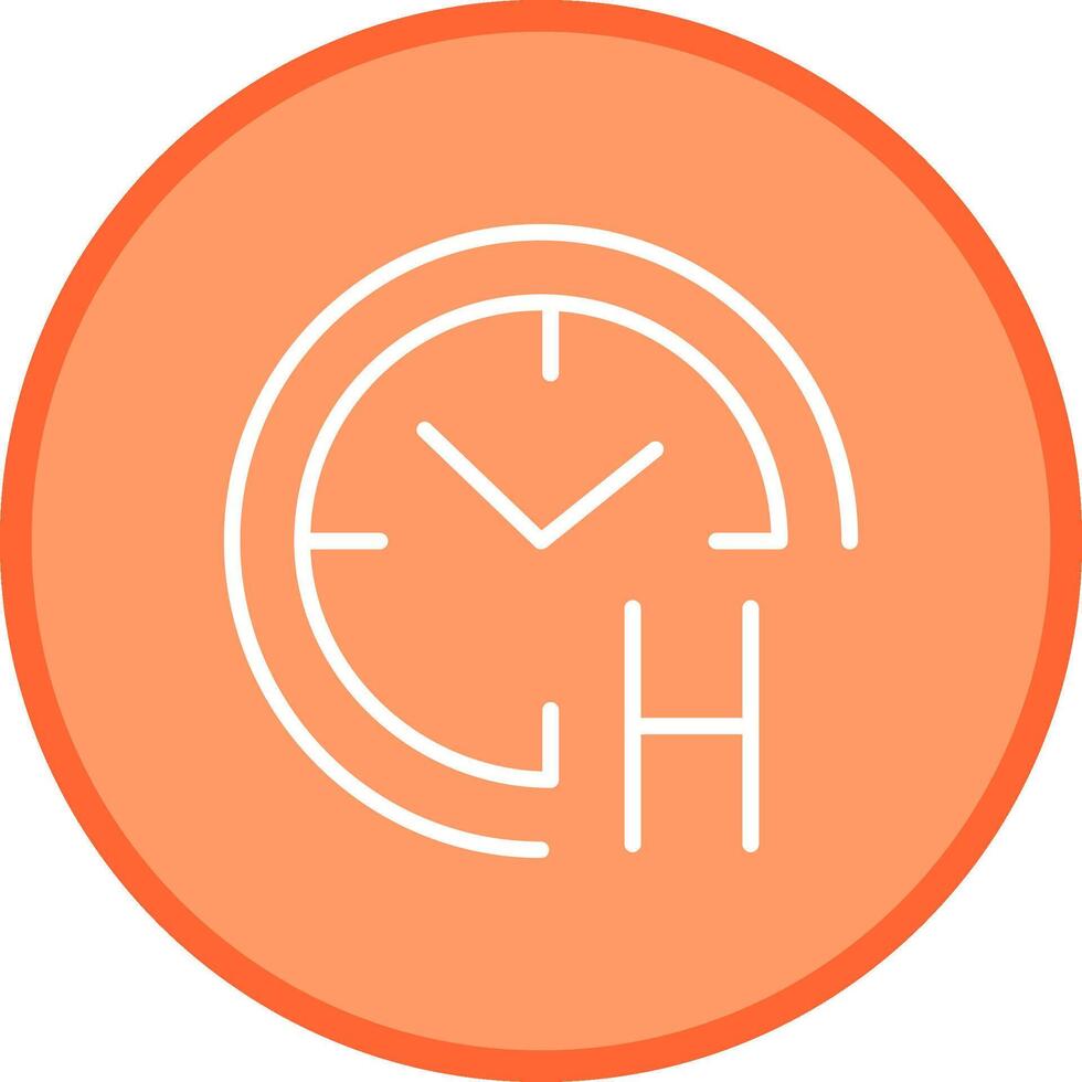 icono de vector de hora feliz