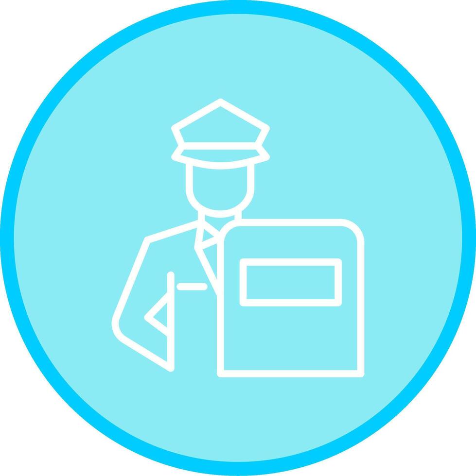 Riot Police Vector Icon
