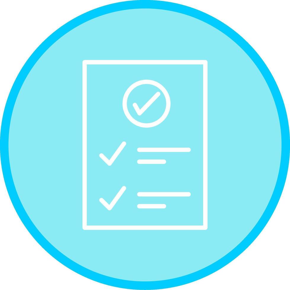 Check Up List Vector Icon