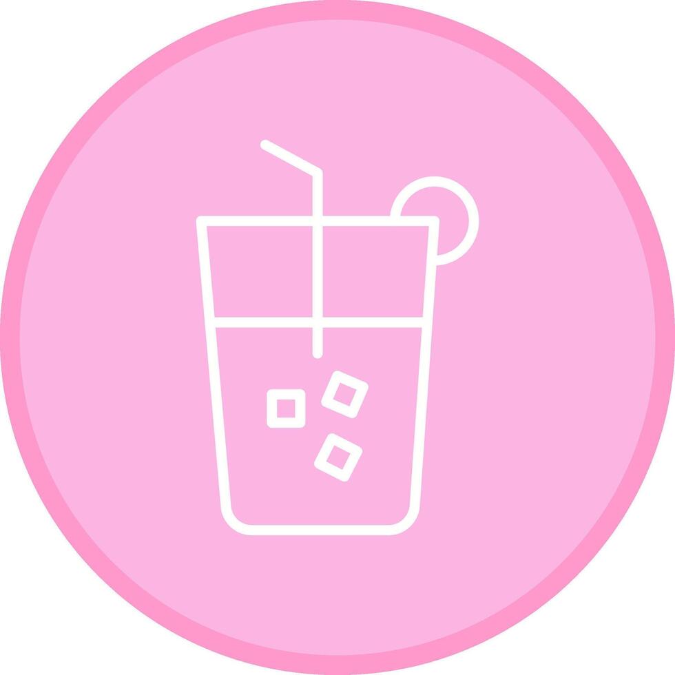 Cold Drink Vector Icon