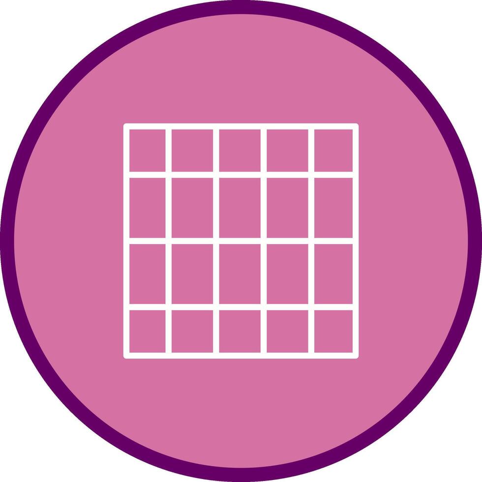 Table of Rates Vector Icon