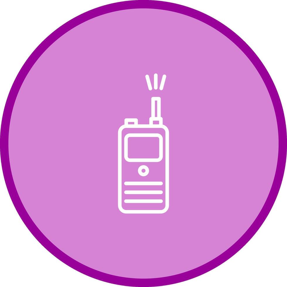 Walkie Talkie Vector Icon
