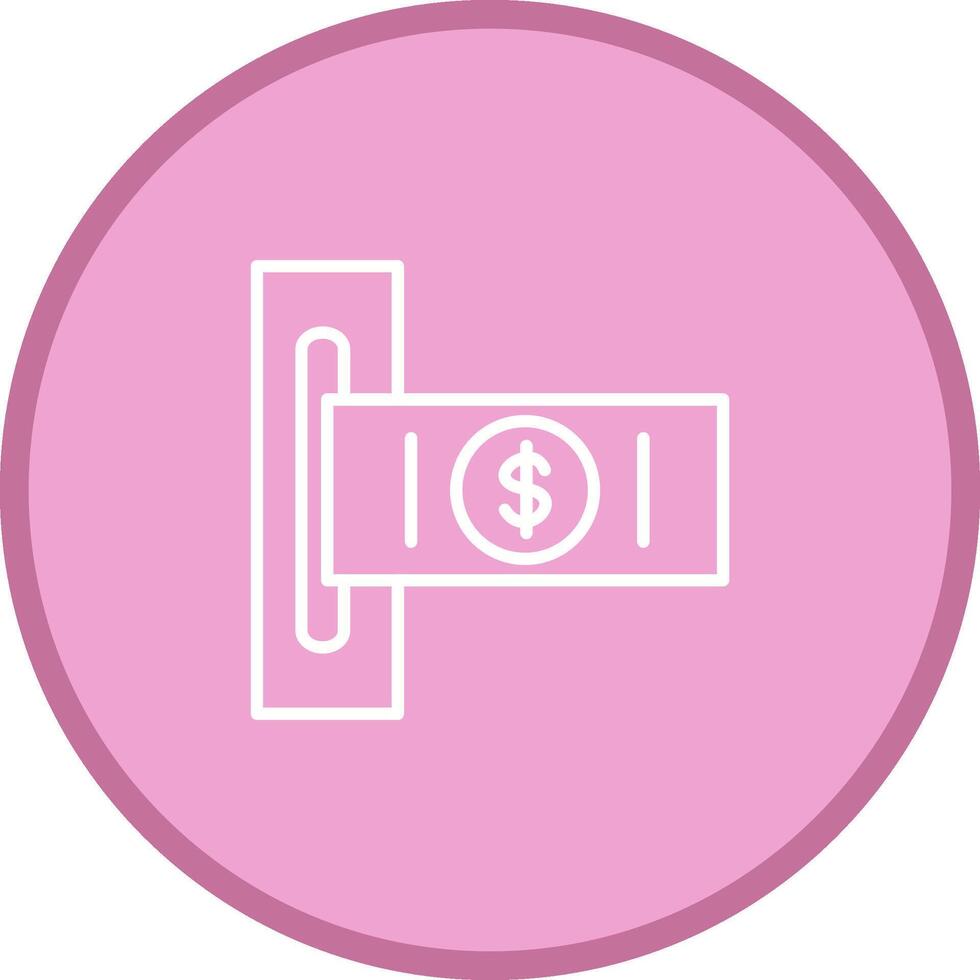 Slot of Bills Vector Icon