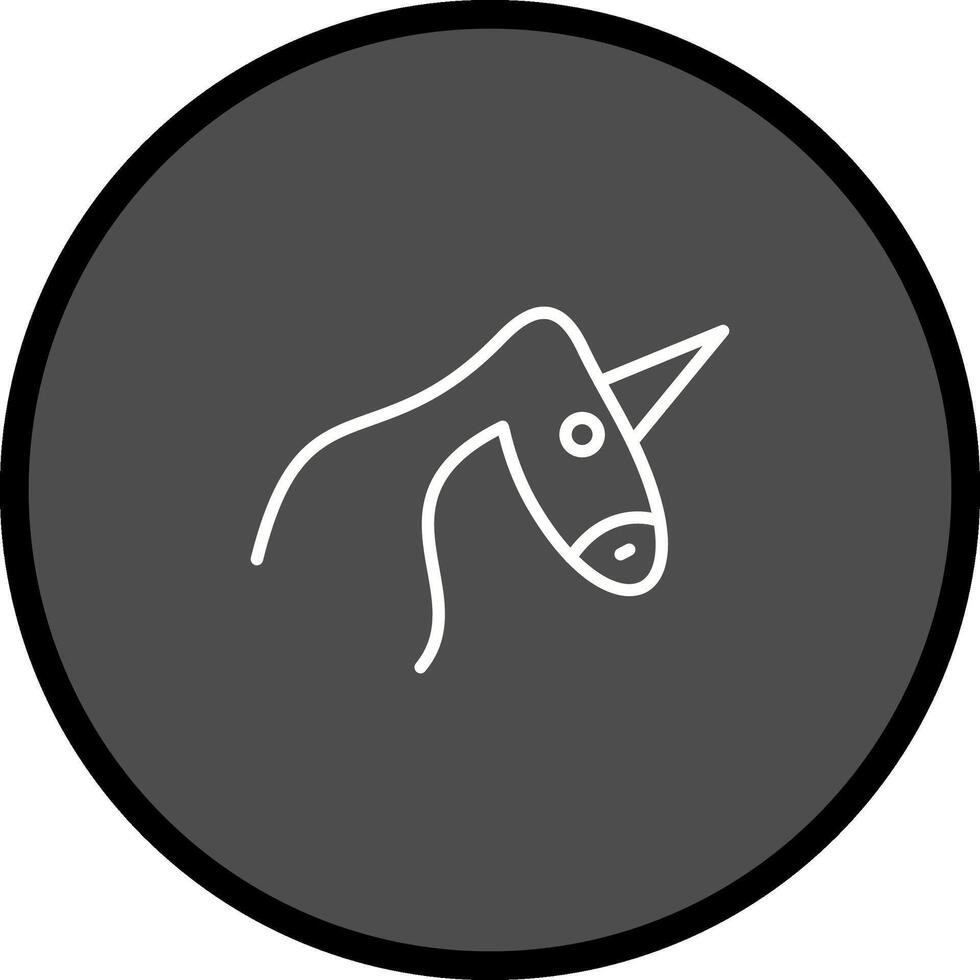 Unicorn Vector Icon