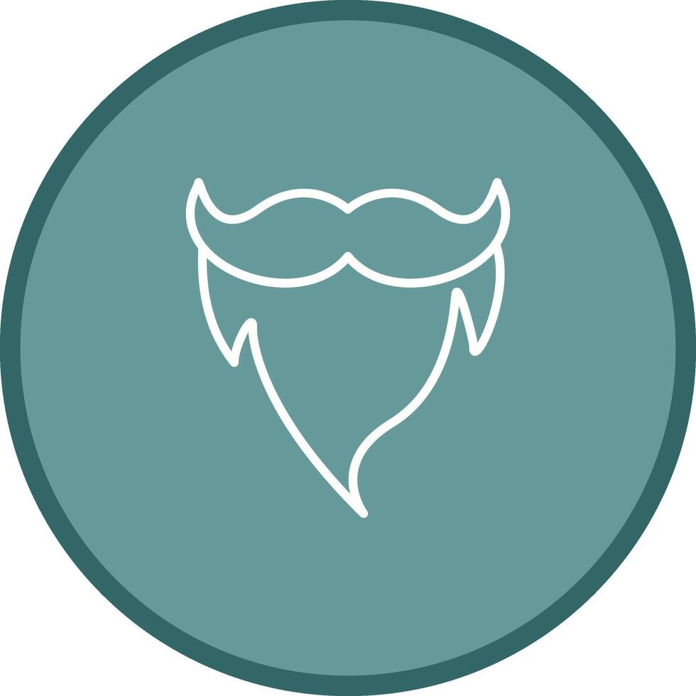 Beard and Moustache II Vector Icon