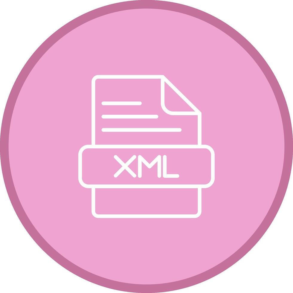 XML Vector Icon