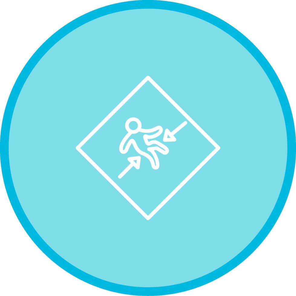 Crush Zone Vector Icon