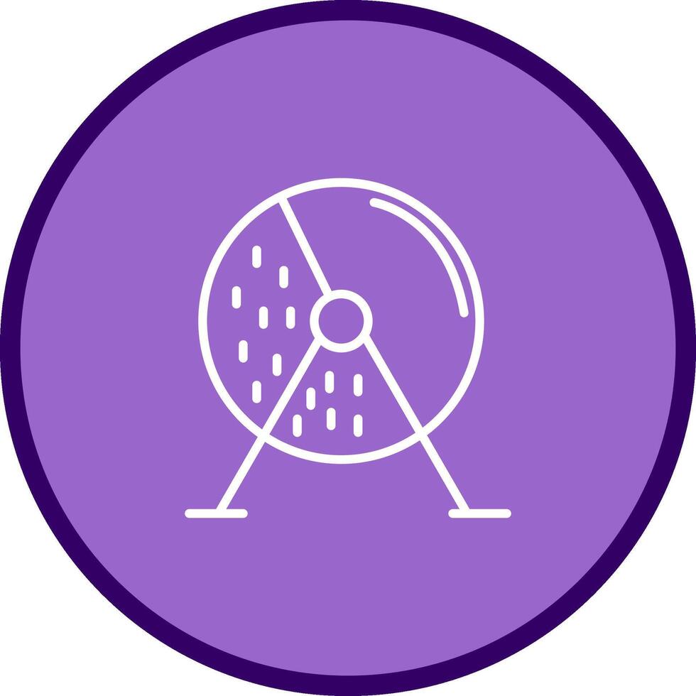 Lottery Machine Vector Icon