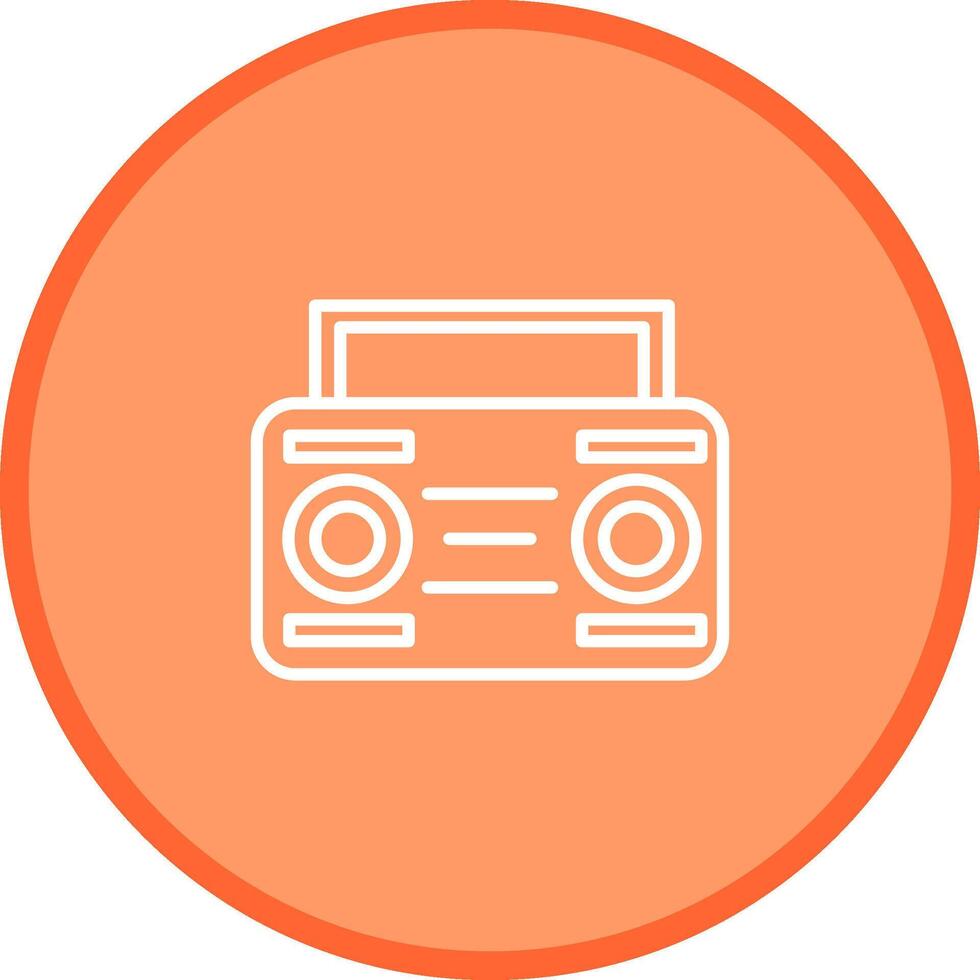 Cassette Player Vector Icon