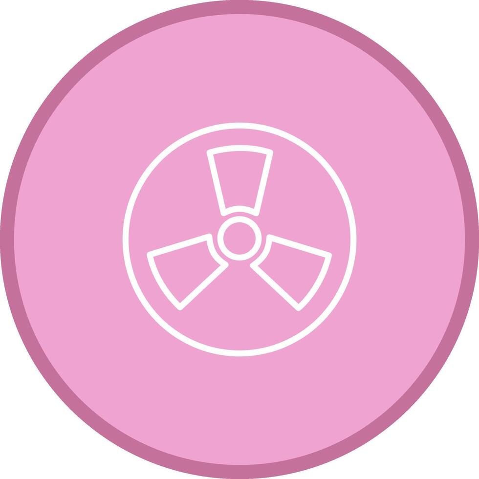 Radiation Vector Icon