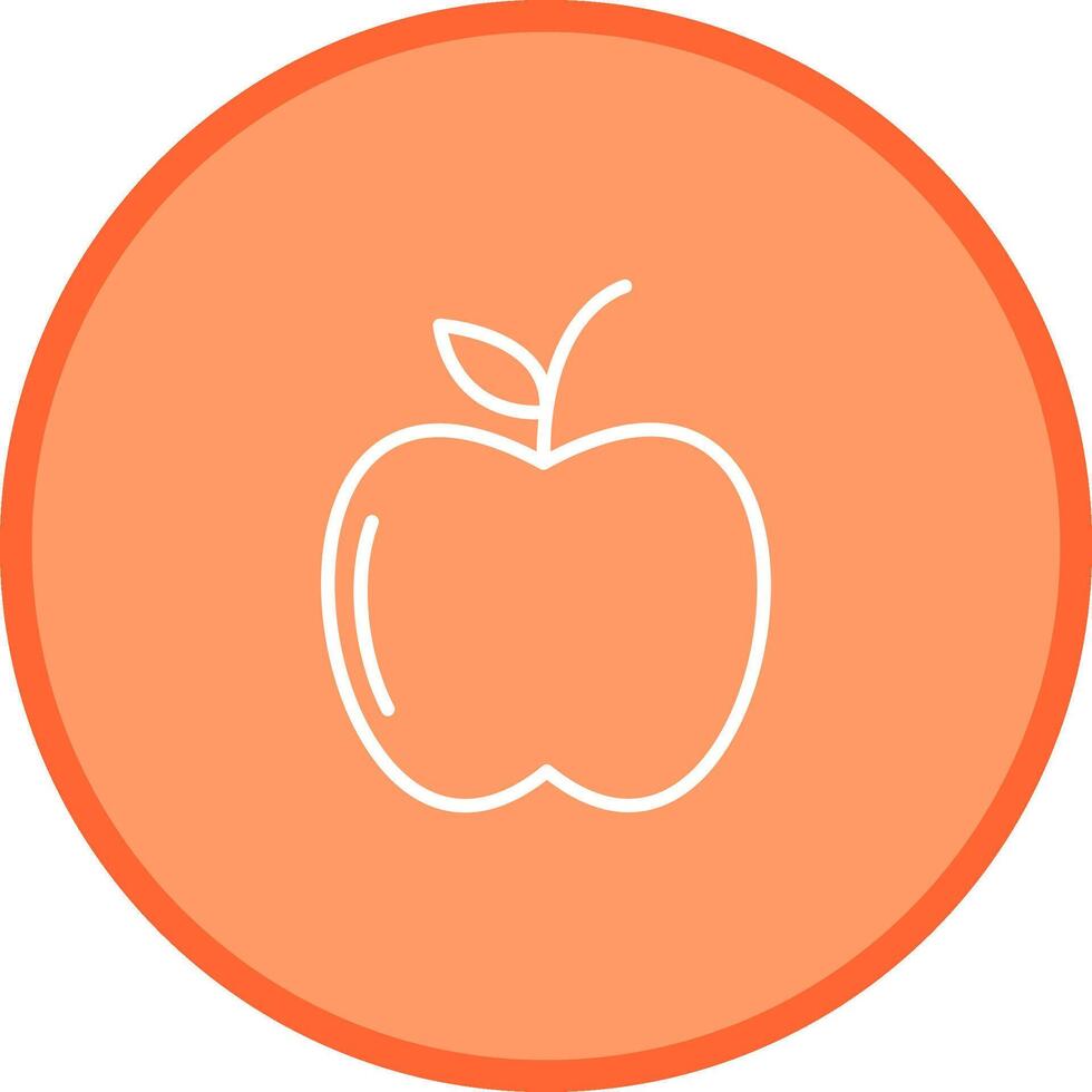 icono de vector de manzanas