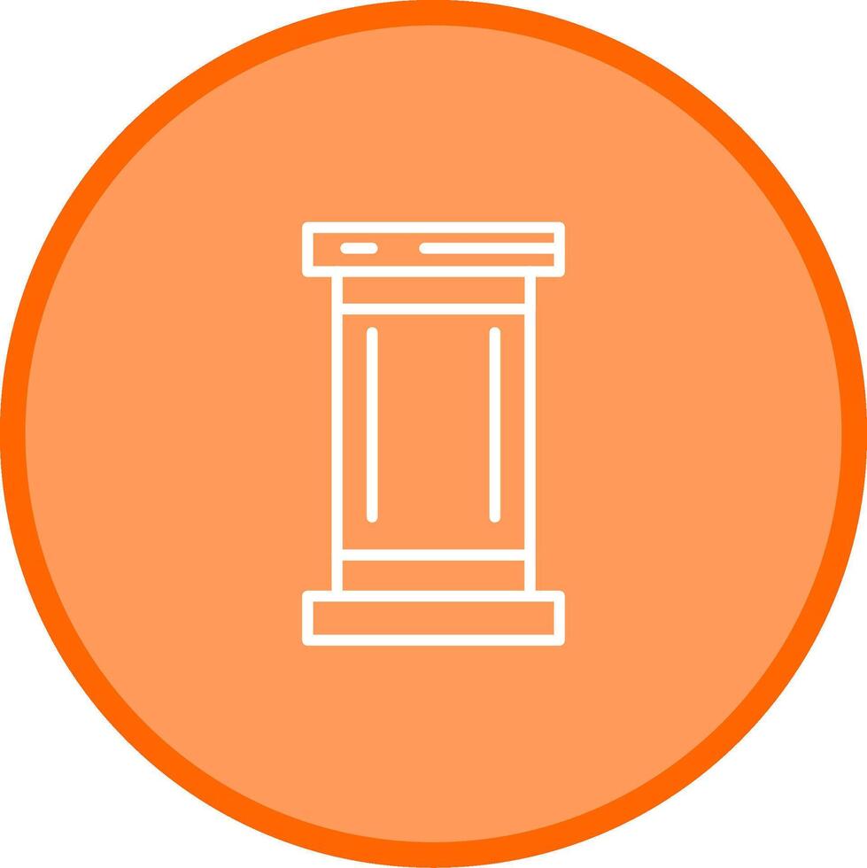 Pillar Vector Icon