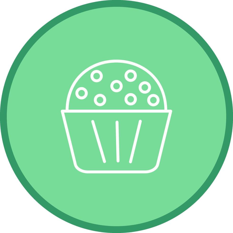 Chocolate Muffin Vector Icon