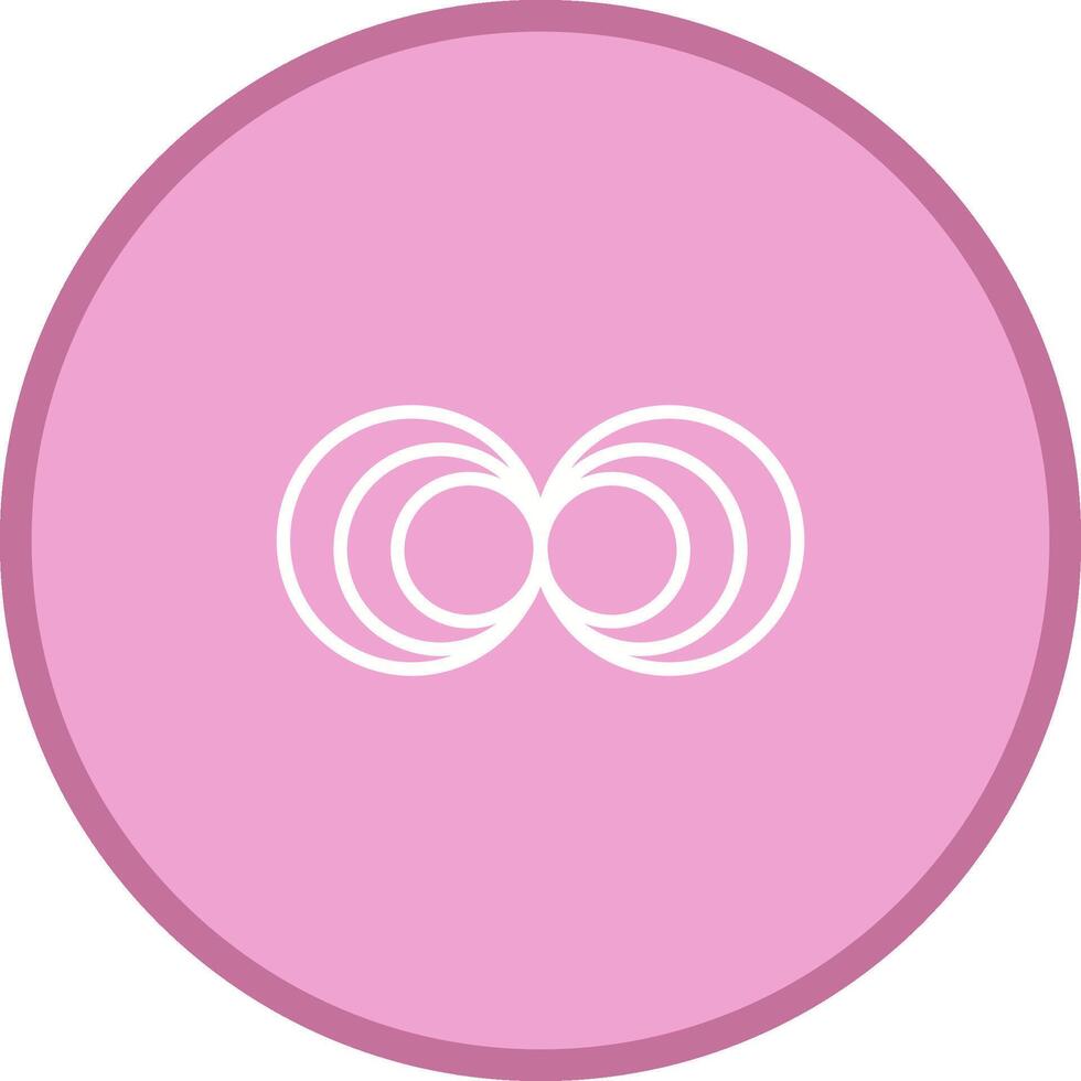 Magnetic Waves Vector Icon