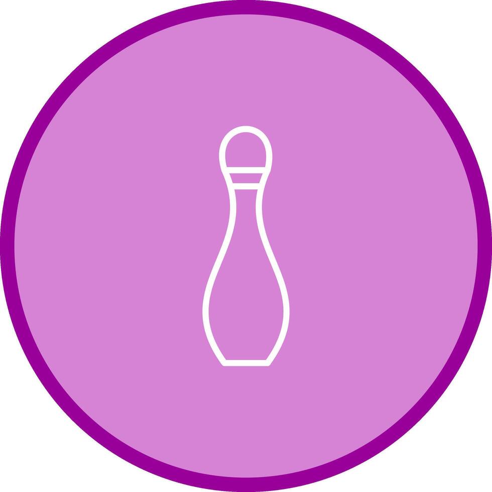 Bowling Pin Vector Icon