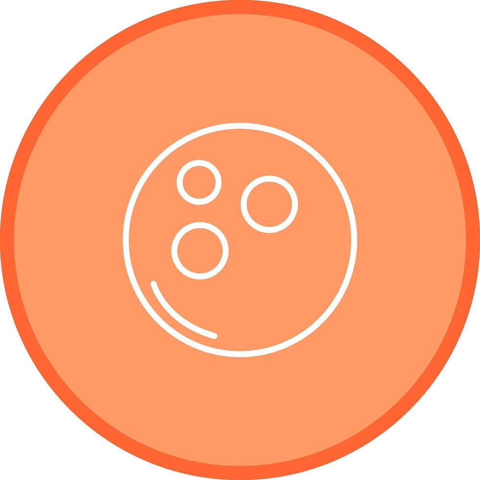 Bowling Ball Vector Icon