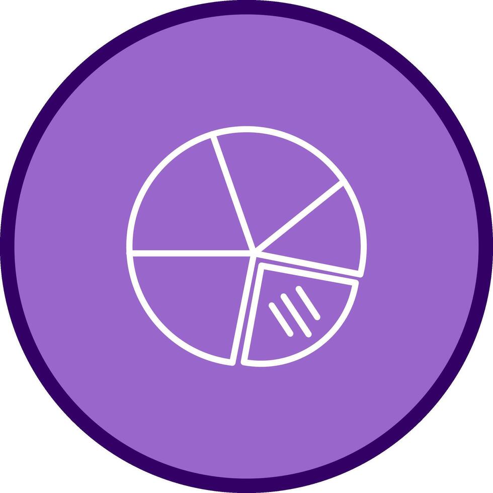 Pie Chart Vector Icon